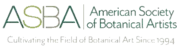 The American Society of Botanical Artists logo