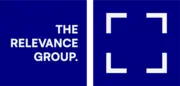 The Relevance Group (trg) logo
