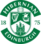 The Scottish Premiership’s Hibernian Football Club logo
