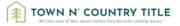 Town n' Country Title logo