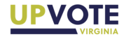 UpVote Virginia logo