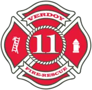 Verdoy Volunteer Fire Department logo