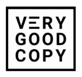 Very Good Copy