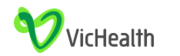 VicHealth logo
