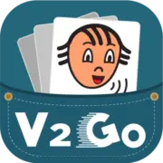 Visuals2Go logo