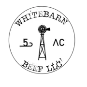 White Barn Hay and Cattle logo
