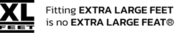 XL Feet logo