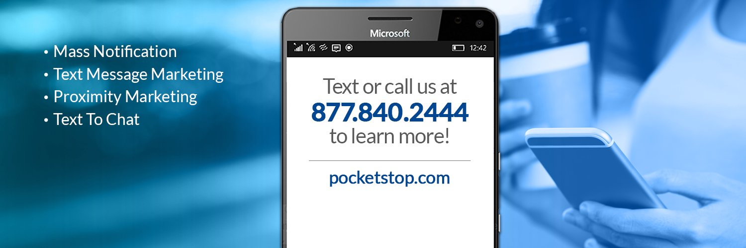 Pocketstop RedFlag banner