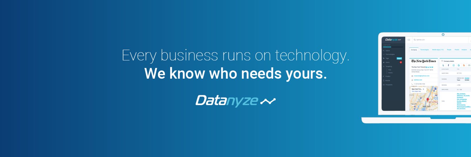 Datanyze banner