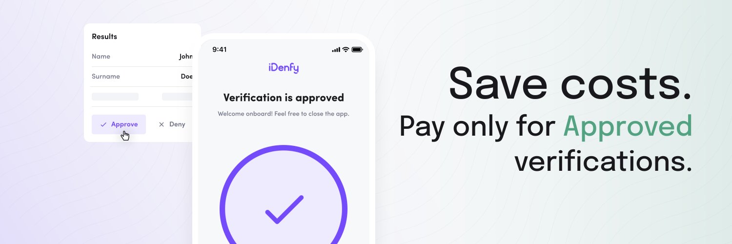 iDenfy banner