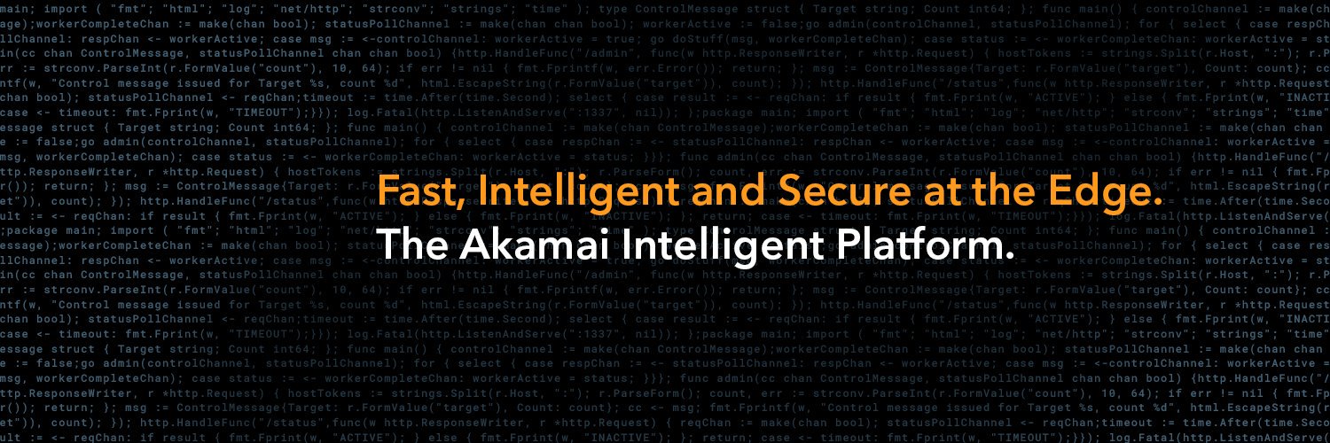 Akamai Technologies banner