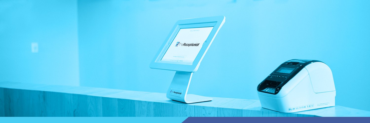 The Receptionist banner