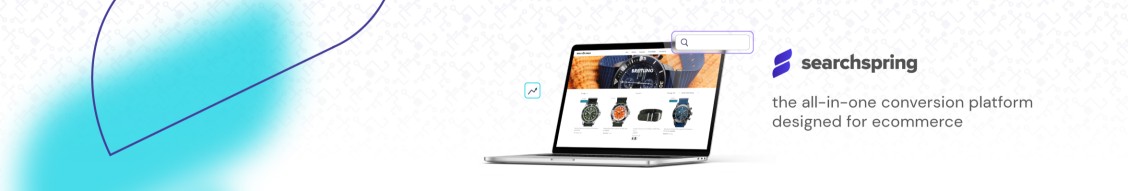 Searchspring banner