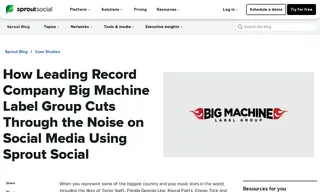 Preview of the Big Machine Label Group Case Study