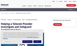 Preview of the Major Telecommunications Company Case Study