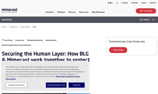 Preview of the BLG Case Study