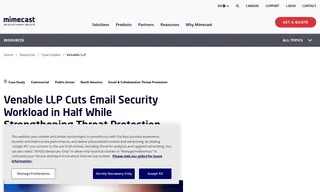 Preview of the Venable LLP Case Study