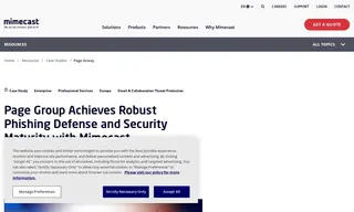 Preview of the Page Group Case Study