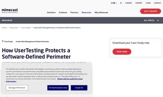 Preview of the UserTesting Case Study