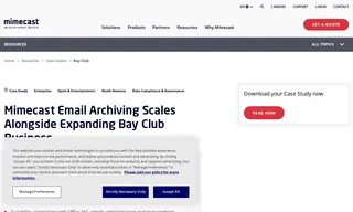 Preview of the The Bay Club Case Study