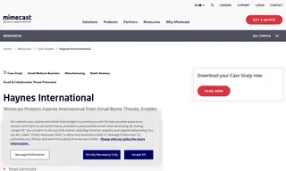 Preview of the Haynes International Case Study