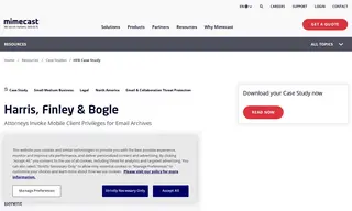 Preview of the Harris, Finley & Bogle, P.C. Case Study
