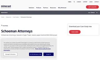 Preview of the Schoeman Attorneys Case Study