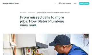 Preview of the Slater Plumbing Inc Case Study