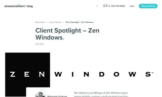 Preview of the Zen Windows Case Study