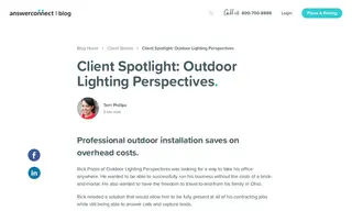 Preview of the Outdoor Lighting Perspectives Case Study
