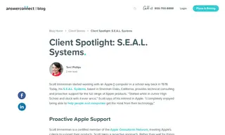 Preview of the S.e.a.l. Systems Case Study
