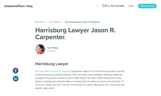 Preview of the The Law Office of Jason R. Carpenter Case Study