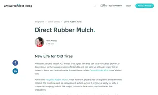 Preview of the Direct Rubber Mulch Case Study