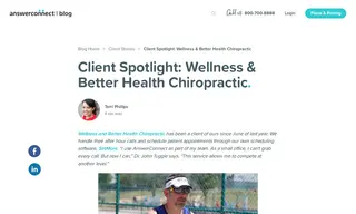 Preview of the Wellness and Better Health Chiropractic Case Study