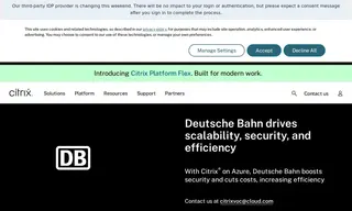 Preview of the Deutsche Bahn (DB) Case Study