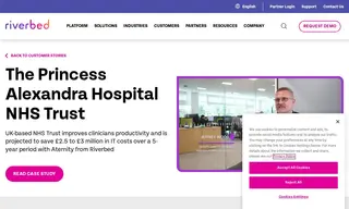 Preview of the The Princess Alexandra Hospital NHS Trust Case Study