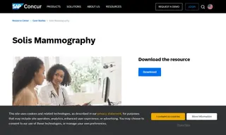 Preview of the Solis Mammography Case Study