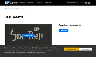 Preview of the JDE Peet’s Case Study