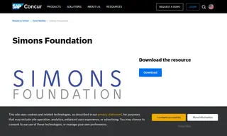 Preview of the Simons Foundation Case Study