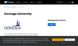 Preview of the Gonzaga University Case Study