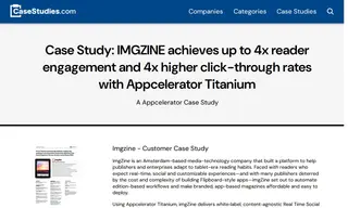 Preview of the IMGZINE Case Study