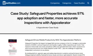 Preview of the Safeguard Properties Case Study