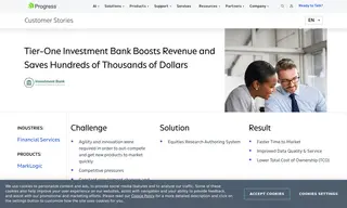 Preview of the Tier-One Investment Bank Case Study
