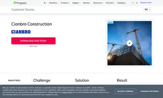 Preview of the Cianbro Construction Case Study