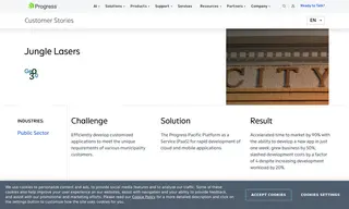 Preview of the Jungle Lasers Case Study