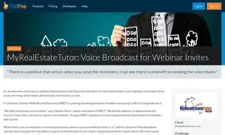 Preview of the MyRealEstateTutor Case Study