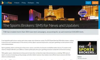 Preview of the TheSportsBrokers.com (tsb) Case Study