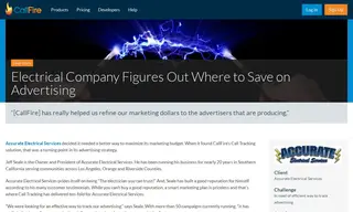 Preview of the Accurate Electrical Services Case Study