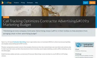 Preview of the Contractor Advertising Case Study
