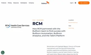 Preview of the RCM Case Study